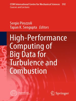 cover image of High-Performance Computing of Big Data for Turbulence and Combustion